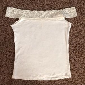 Off shoulder top